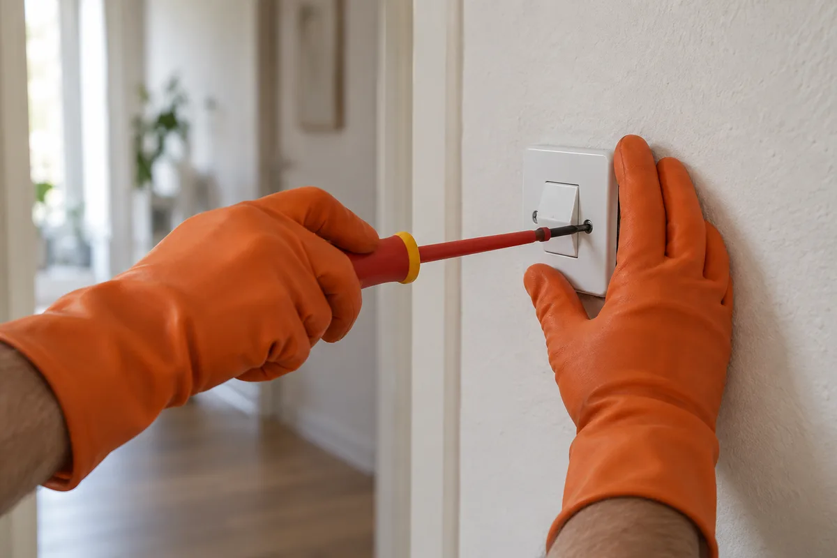 Changer un interrupteur soi-même, en toute sécurité