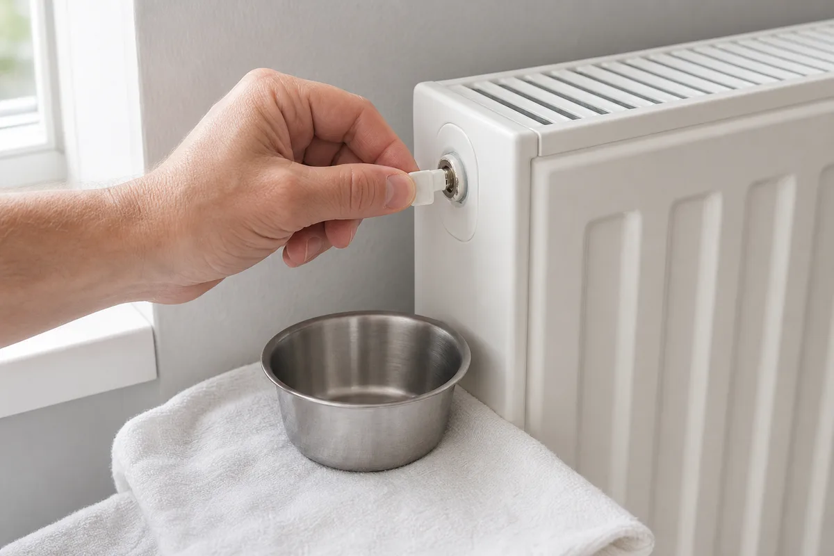 Purger un radiateur : la méthode simple sans dégât